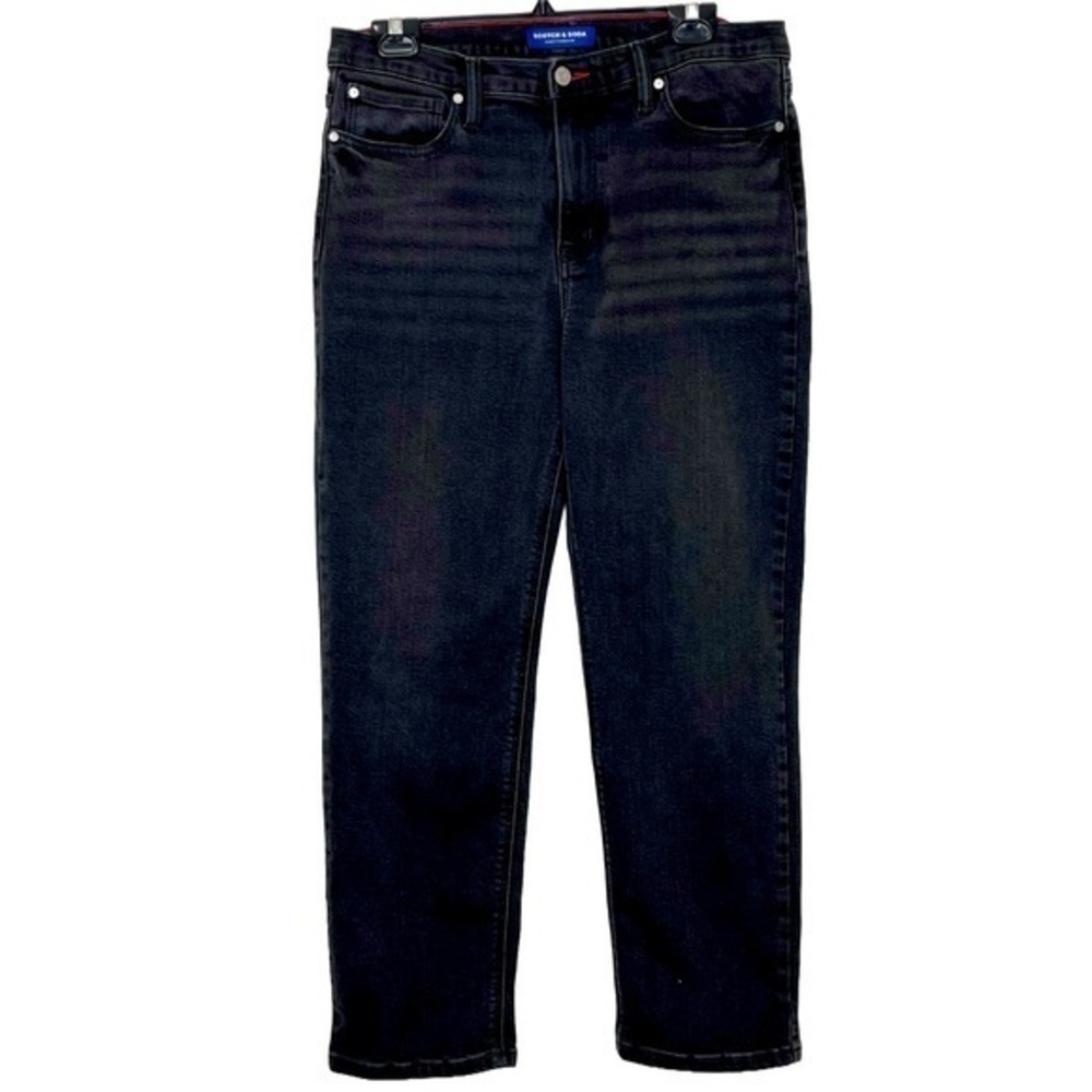 Scotch & Soda High Rise Classic Jeans Bandit Black 12